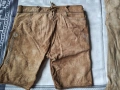 Автентични баварски кожени панталони (Lederhosen) – Alpin и Wild & Wald, Естествена кожа, снимка 4