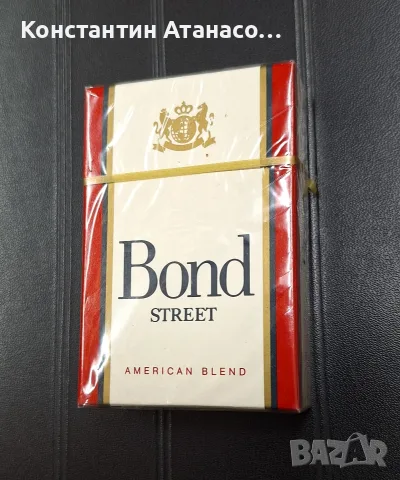 Цяла запечатана кутия цигари Bond 