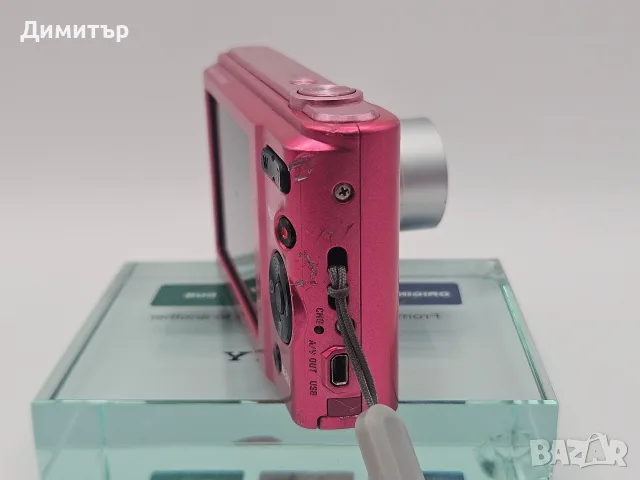 Sony cybershot W810 дигитален фотоапарат камера digital camera pink 20mp, снимка 7 - Фотоапарати - 55390050