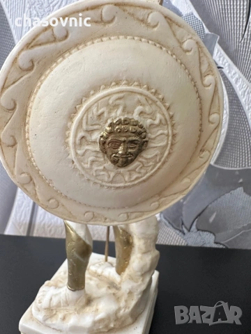 Ахил статуетка от алабастър 24 см височина декорация фигура история, снимка 4 - Антикварни и старинни предмети - 54157270