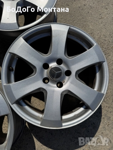 Алуминиеви джанти Мерцедес МЛ / Mercedes ML 17” Autec, снимка 3 - Гуми и джанти - 55152513
