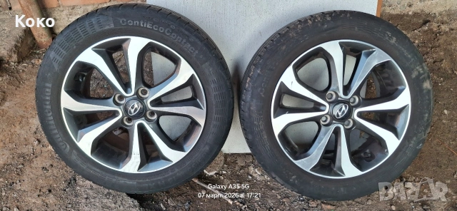 АЛУМИНИЕВИ ДЖАНТИ ЗА ХЮНДАЙ I10 и i20