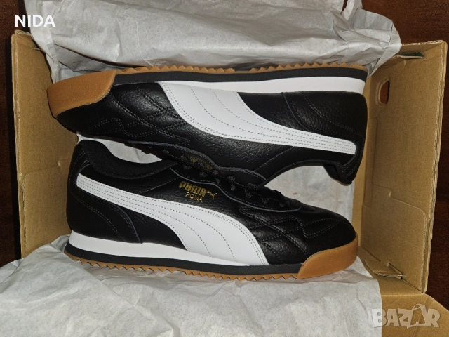 Маратонки Puma Roma Anniversario - 45 EU / 10.5 UK - Нови - Черни!, снимка 3 - Маратонки - 54805264
