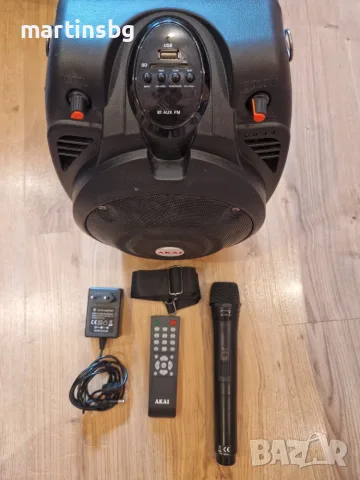 Преносима aктивна тонколона Akai SS022A-X6, снимка 6 - Тонколони - 55380111