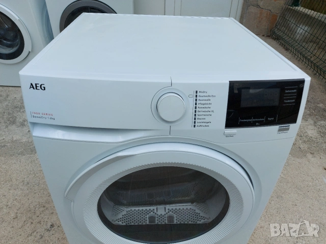 Сушилня AEG 7000 8 кг A+++, снимка 3 - Сушилни - 54552123