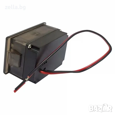 Индикатор за ниво на батерия 12V 24V 48V 60V 72V – LED волтметър с 8 сегмента за автомобил 10199, снимка 3 - Друга електроника - 54660766