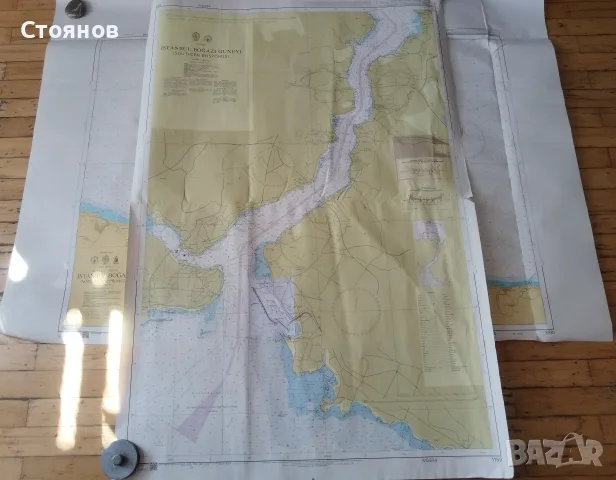 Морски Навигационни Карти, снимка 2 - Други ценни предмети - 55476722