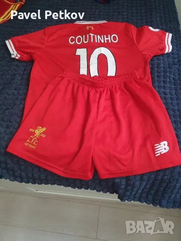 Футболен екип Ливърпул Coutinho размер 176 см, снимка 2 - Футбол - 55484983