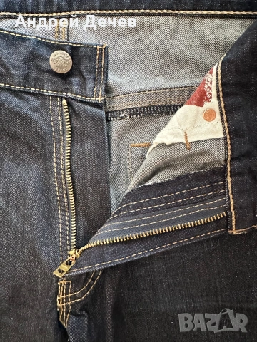 Тъмносини винтидж дънки Levi’s 514, снимка 6 - Дънки - 55229946