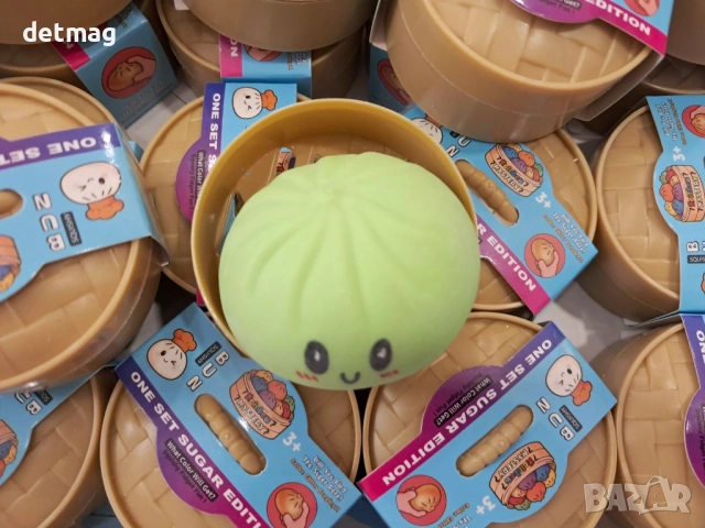 Мини Мистериозни Squishy Мini Dumpling китайски хляб дъмплинг магазин DARENLAND, снимка 3 - Образователни игри - 54590956