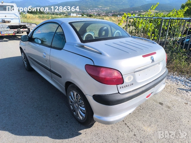 Peugeot 206cc 1.6 109к.с., снимка 4 - Автомобили и джипове - 55127345