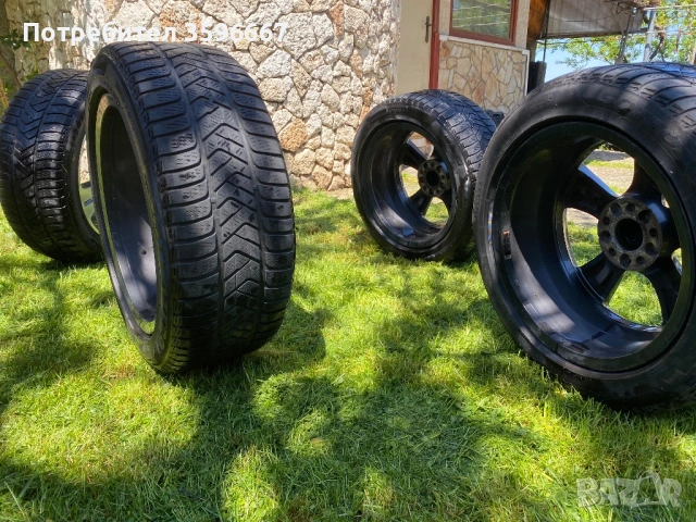 Оригинални Джанти Mercedes + Гуми Pirelli + Датчици + Болтове, снимка 6 - Гуми и джанти - 54571275