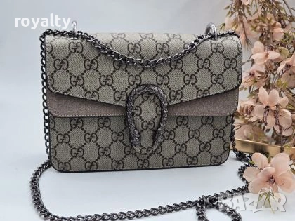 Gucci Нова Дамска Кожена Чанта Гучи Различни Цветове , снимка 8 - Чанти - 55173344