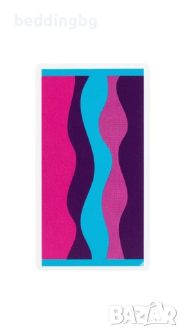 Плажна Хавлия DILIOS Bali Purple - 90х170 см, 100% Памук, снимка 2 - Хавлиени кърпи - 54421902