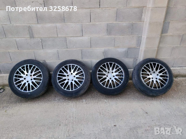 Алуминиеви джанти DEZENT 16", снимка 2 - Гуми и джанти - 54933804