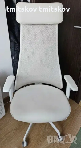 Икеа офис стол Ikea Jarvfjallet в гаранция, снимка 3 - Столове - 54379049