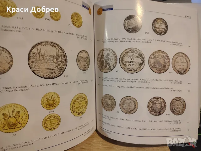 Нумизматичен каталог SINCONA Auction 98 – The Konrad Bürki Collection (Swiss Cantonal Coins), снимка 10 - Нумизматика и бонистика - 55450438