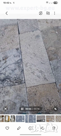Травертин,  Мрамор,  Варовик , снимка 2 - Облицовки - 54292103