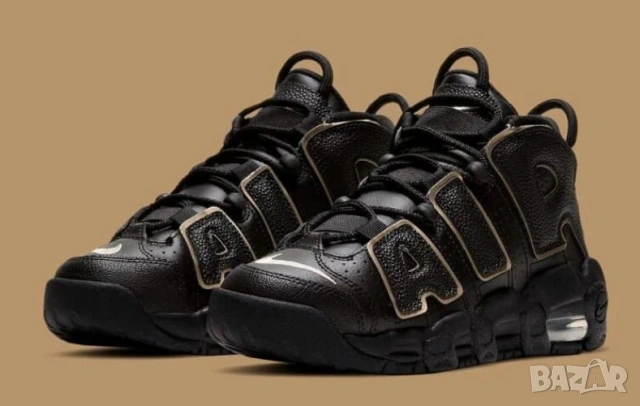 NIKE AIR MORE UPTEMPO (GS) "GOLD STAR" номер 39 ,5- 40 оригинални маратонки 0 , снимка 2 - Маратонки - 54684014