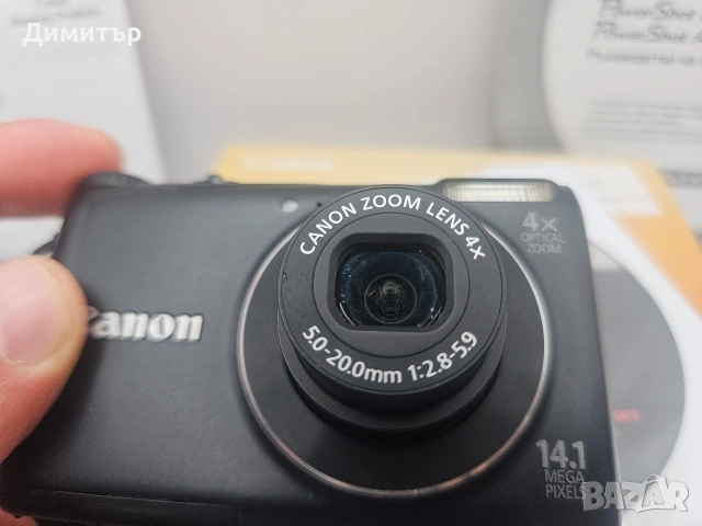 дигитален фотоапарат камера Canon Powershot A2200 14mp , снимка 8 - Фотоапарати - 55252411