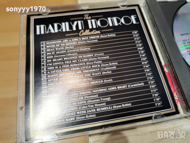 MARILYN MONROE DVCD MADE IN SWISS 1906261658H2E7R, снимка 3 - CD дискове - 54971889