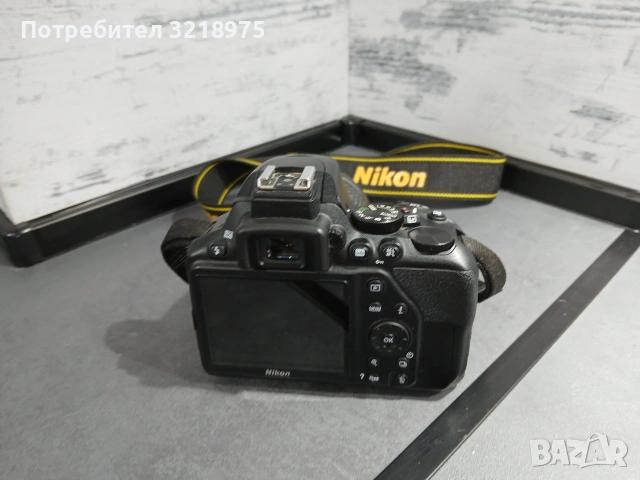 Nikon D3500 + 18-55mm VR – Като нов, под 7000 кадъра!, снимка 3 - Фотоапарати - 55009509