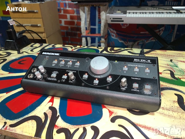 Mackie Big Knob Студио Контролер / Контролер за Мониторни Тонколони, снимка 5 - Ресийвъри, усилватели, смесителни пултове - 54434017