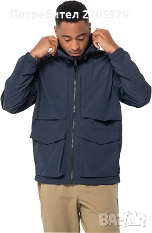 Jack Wolfskin мъжко яке, размер S/M, снимка 2 - Якета - 55482806