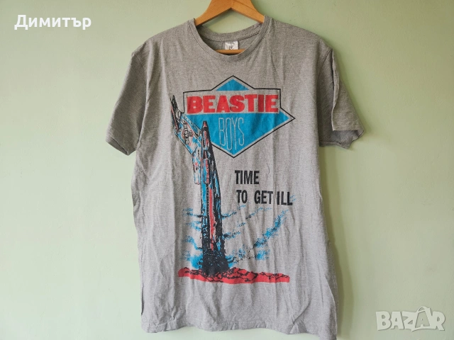тениска на Beasty Boys Time to get ill XXL rap hip-hop music shirt band tee wu-tang dr.dre snoop dog