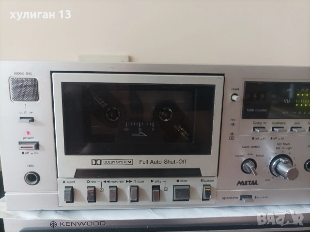 Продавам комбайн дек, усилвател и тунер Panasonic SG-65