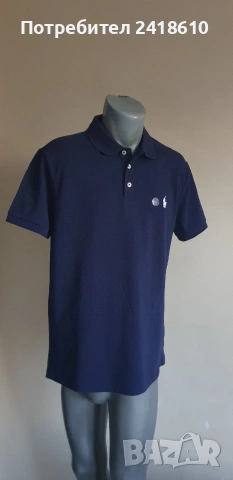 POLO Ralph Lauren Pique Cotton Custom Slim Fit Mens Size L НОВО! ОРИГИНАЛ! Мъжка Тениска!, снимка 6 - Тениски - 54873823