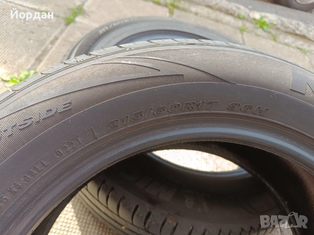 4 броя летни гуми 17 ' цола 215 60 R17, снимка 9 - Гуми и джанти - 54857046
