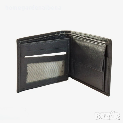 Мъжки портфейл NAKISA естествена кожа с кутия — различни цветове, снимка 3 - Портфейли, портмонета - 54164751