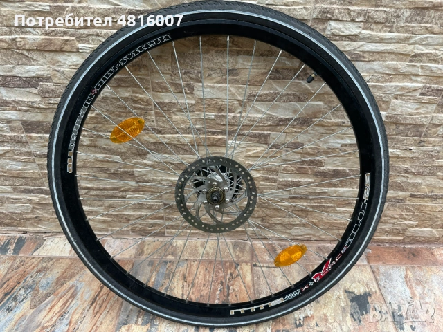 🚴 Продавам предна капла 28 цола за дискова спирачка, снимка 2 - Части за велосипеди - 54726503