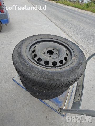 Гуми с джанти 4 бр 195-65-15 VW, снимка 3 - Гуми и джанти - 54618552