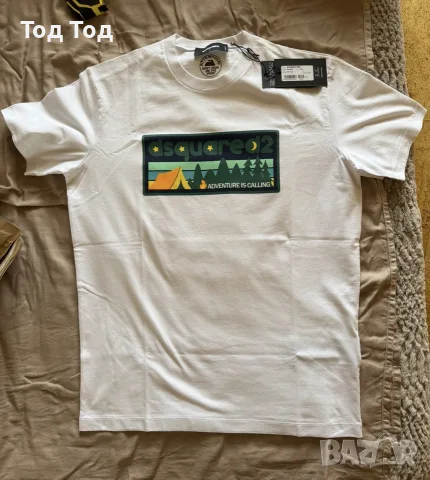 тениска Dsquared2 size L, снимка 2 - Тениски - 55604319