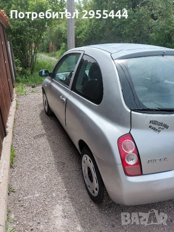 Продавам Нисан-МикраК12, 2005г., снимка 2 - Автомобили и джипове - 54604804