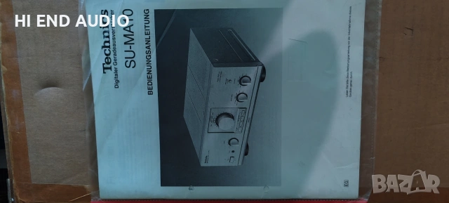 Technics Digital Straight Amplifier SU-MA 10, снимка 8 - Ресийвъри, усилватели, смесителни пултове - 55086632