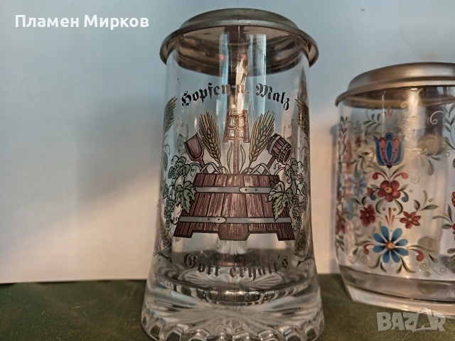 Две германски халби, снимка 4 - Чаши - 54680691