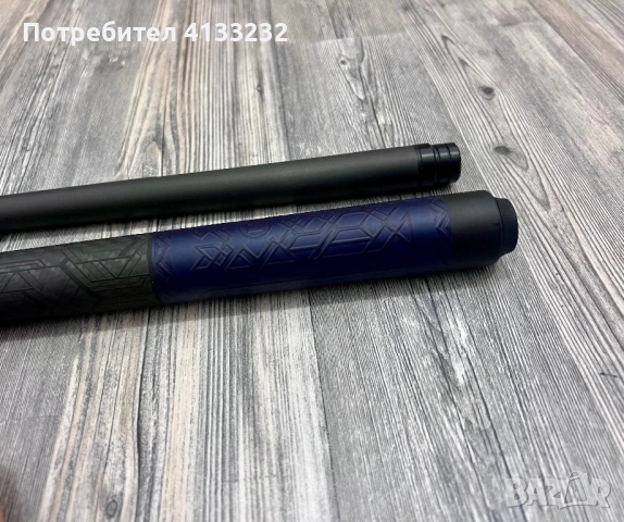 Лимитирана Щека За Билярд - Направена от Специален Син Carbon Fiber, снимка 6 - Други спортове - 54586502