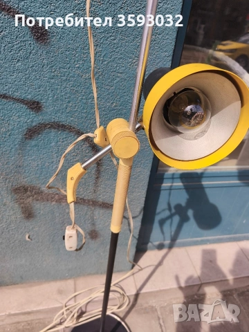 Автентична ретро лампа Луч, с етикет , снимка 2 - Антикварни и старинни предмети - 53982482