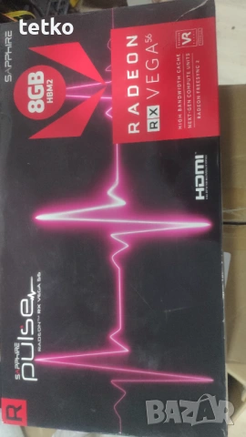 Видеокарта Sapphire Pulse RX Vega 56 8GB, снимка 6 - Видеокарти - 54478609