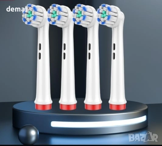 Комплект четки за електрическа четка Oral-B (съвместими глави) – 16 броя, 3D дълбоко почистване, снимка 7 - Други - 54879816