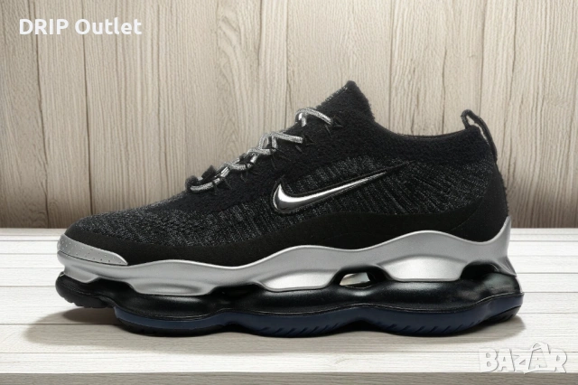 !НОВИ! Nike Air Max Scorpion | Black/Silver | + КУТИЯ, снимка 2 - Маратонки - 54574502