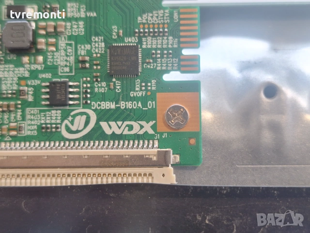 TCon BOARD ,DCBBM-H160A_01, for 32inc DISPLAY LMDS315-D19D, CROWN  модел 32D19AWS, снимка 2 - Части и Платки - 55142417