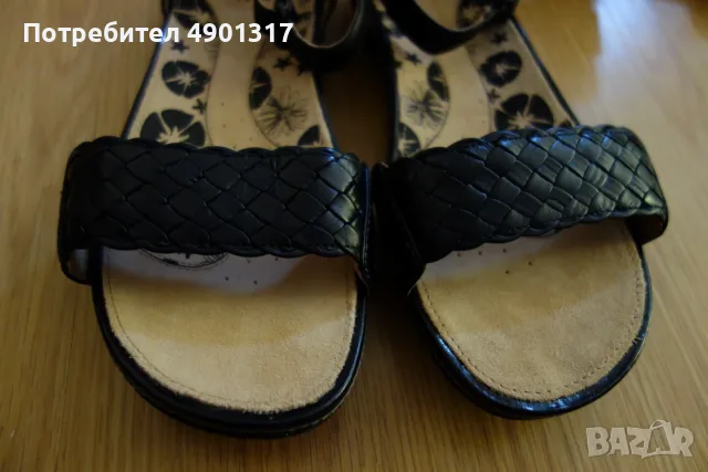 нови кожени сандали Clarks, 40ти номер , снимка 4 - Сандали - 55466596