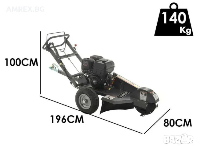 Фреза за дънери Blackstone ES PRO с двигател Briggs & Stratton, снимка 2 - Селскостопанска техника - 55378497