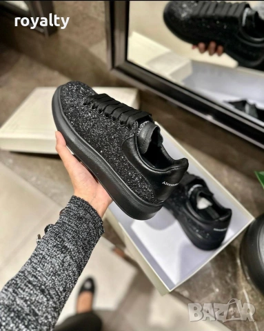 Alexander McQueen Нови Дамски Маратонки с Кутия 