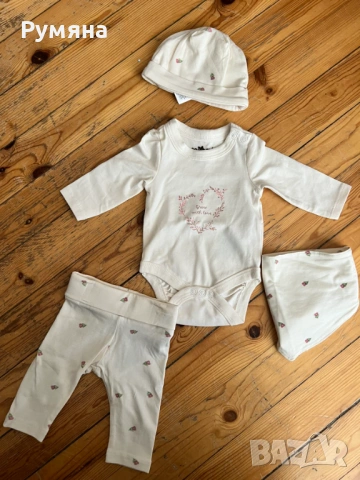 Подарявам бебешки дрехи от 0-3 месеца., снимка 4 - Комплекти за бебе - 54192762