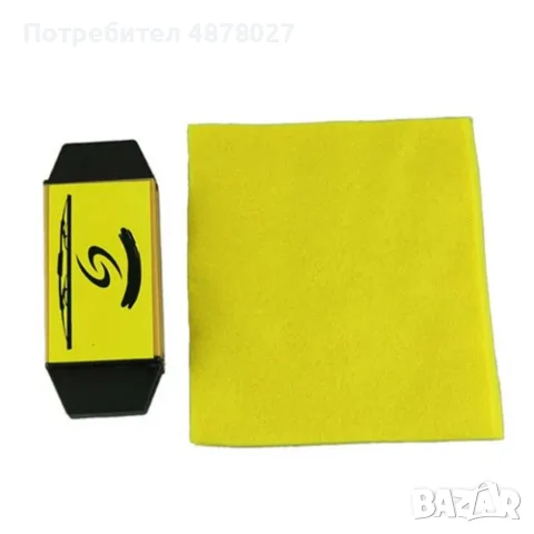 Стъклочистачка Wiper Wizard с 5 броя микрофибърни кърпички, снимка 6 - Мопове, кофи, четки и метли - 55500975